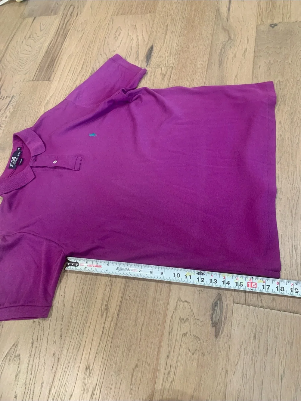 Vintage Ralph Lauren Purple Short-Sleeve Polo Size XL